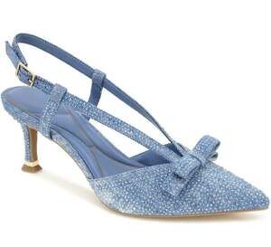 Kenneth Cole New York Blue Heels